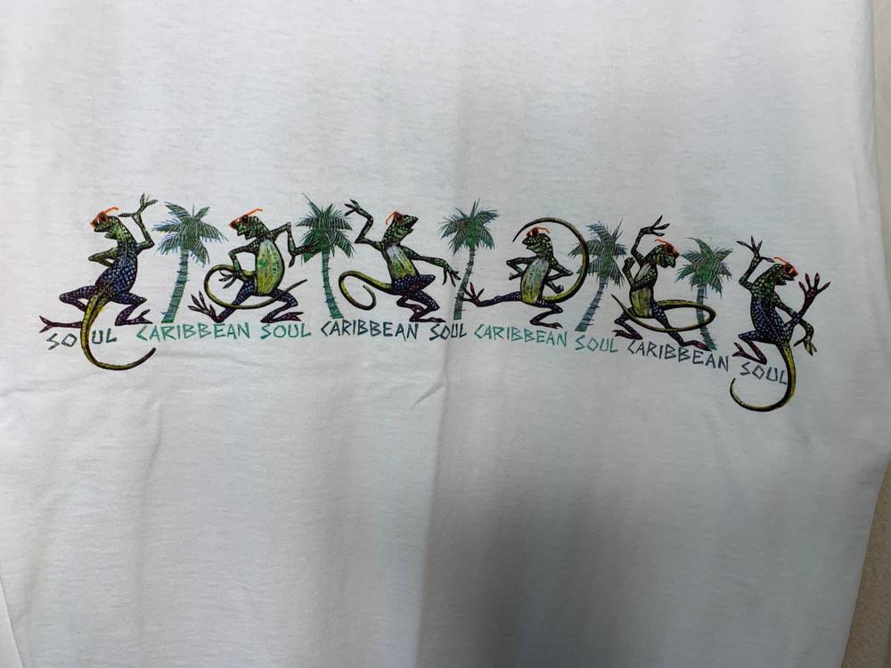 Caribbean Soul Gecko Jimmy Buffett  Shirt Fan Gift White S-4XL ND035 Unisex T-Shirt M