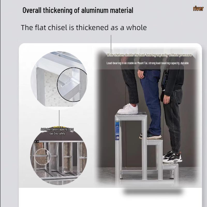 Heavy-Duty Two-Step Platform Ladder