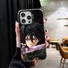 A-Attack On T-Titan Mikasa Soft Phone Case for iPhone 15 16 17 Pro Max 17Air 16E 14 Plus 13 12 Mini Shockproof Cover Back Shell