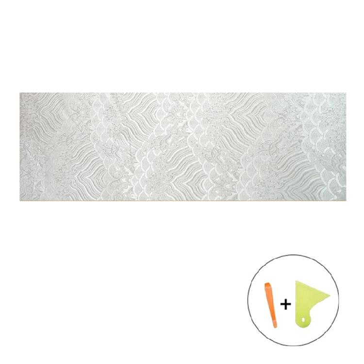 

Automotive Interior Decorative Wrap Brocade Embroidery Stickers Car AB Pillar Backi Sticker Adhesive Stickers