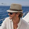 Mesh Woven Hat Wide Brim Sun Hat, Hollow Breathable Jazz UV Outdoor Protection Air Circulation for Activities Beach Travel Golf