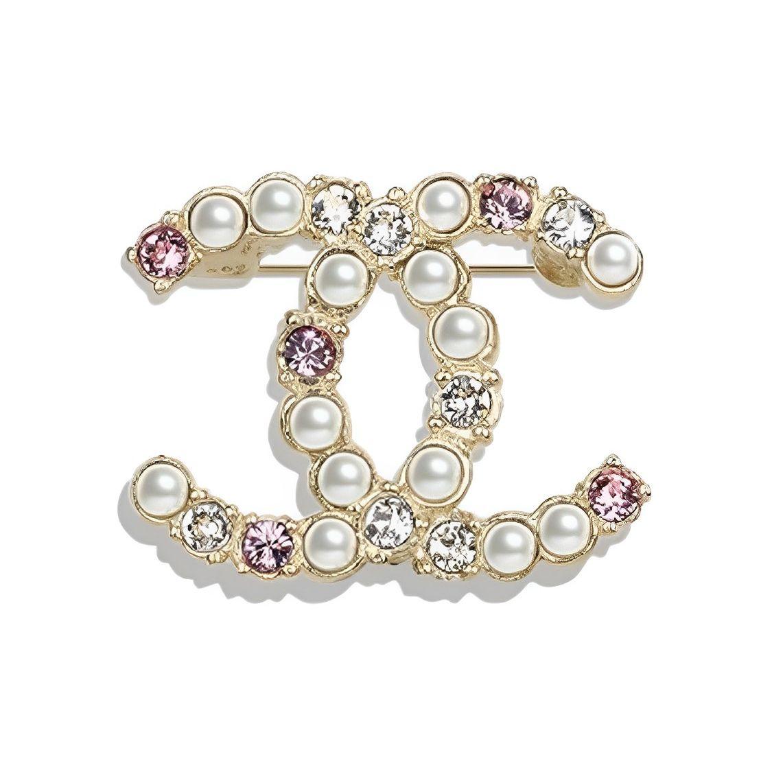 

Chanel Unique Exquisite Beautiful Brooch Women accessories Gold ABA144B10029NM142 Box+Padding Board,F,Gold