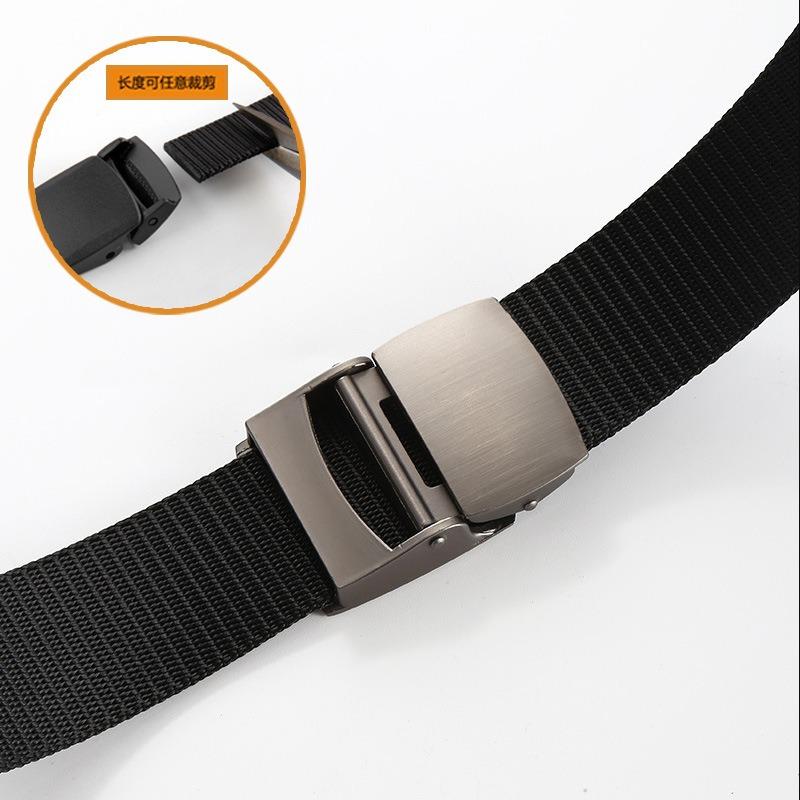 Meier Belt - men's lightweight tactical alloy belt - military training, sports & casual nylon trouser belt