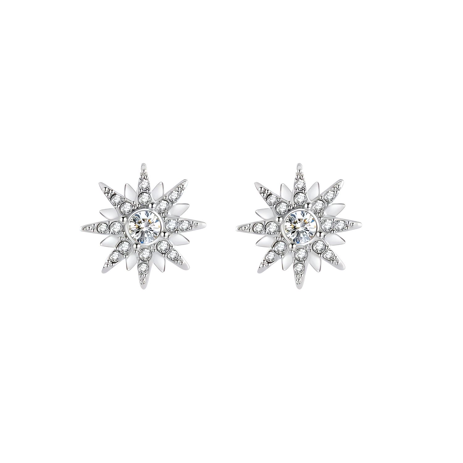 

Givenchy Snowflake Shaped Alloy Earrings Women earrings Silver 60528340-NY0 F,Silver