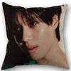 Taemin Kpop Star Pillowcase High Quality Home Textile Cotton Linen Fabric 45x45cm One Side Decoration Pillow Cover New 0519