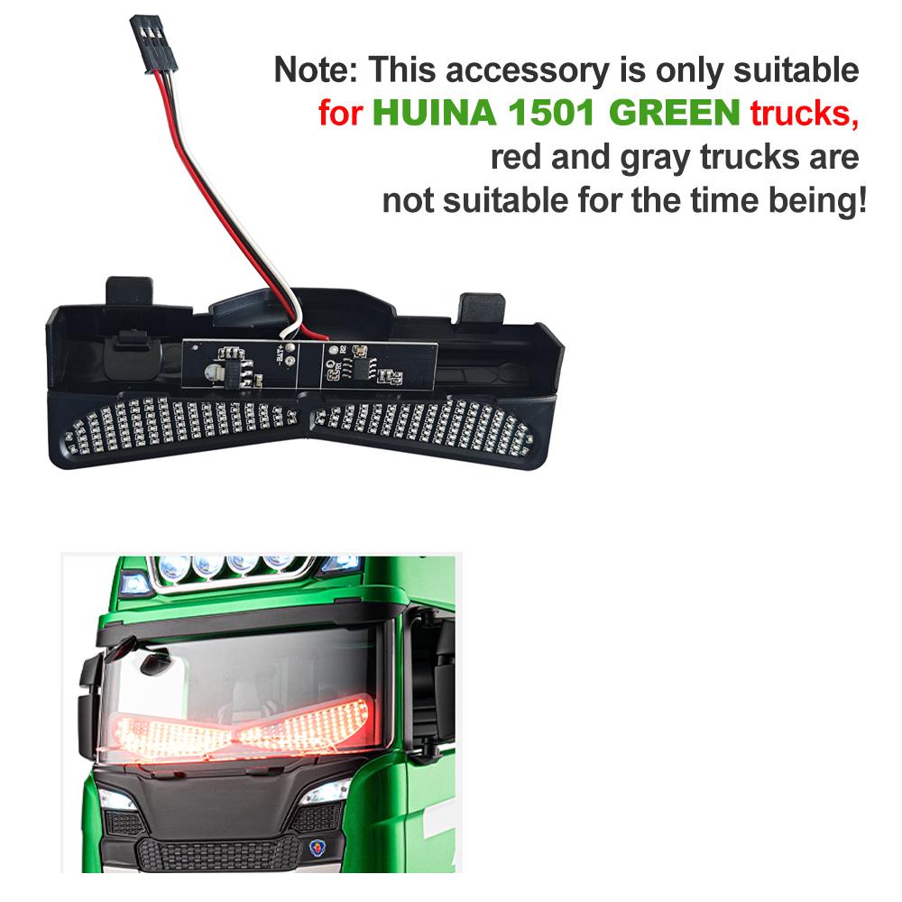 HUINA 1501 RC LKW Zubehör Dämonenauge Licht Fernbedienung Traktor Upgrade Teile für 770S Fernbedienung LKW Modell Spielzeug