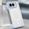 Magnetic Phone Case for iPhone-Duo, Shockproof Folding Cellphone Hard PC Cover Protective Cover, Professional Mobile Shell, Accessories Waterproof