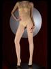 Stocking Style Spaghetti Strap Jumpsuit Sexy Lace Sheer Oil Shiny Bodysuit Exotic High Elastic Shaping Smooth Woman Leotard