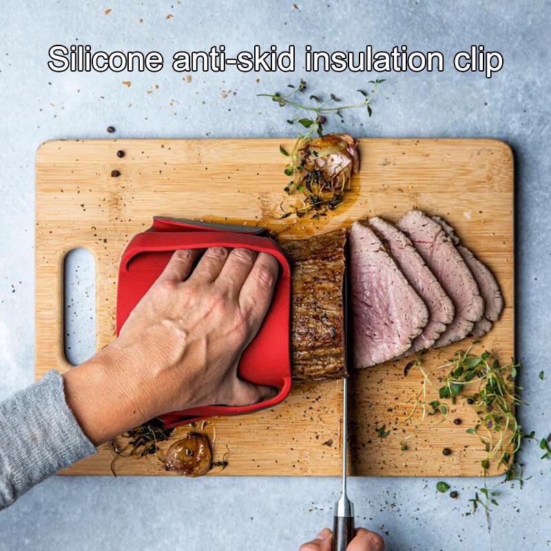 Multi Functional Silicone Anti Slip And Heat-Insulating Kitchen Tools, Anti Scald Oven, Hand Clip Silicone Gloves