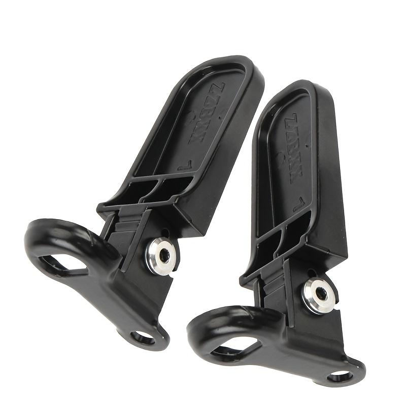 Motorcycle Bike Scooter Rear Passenger Foot Peg Footrest Pedal Bracket Stand Support Kit 1 pair
