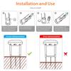  Wireless Plant Soil Monitor Solar Humidity Temperature Sensors Historical Data Recording Outdoor Indoor Gardening Tool