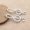 Treble Clef Music Note Charm Pendant Alloy Charms For Lover DIY Bracelet Necklace Jewelry Making Supplies For