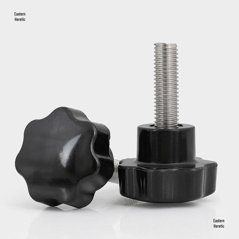 Star-Shaped Bakelite Hand-Tightening Screw Handle (M4-M10)