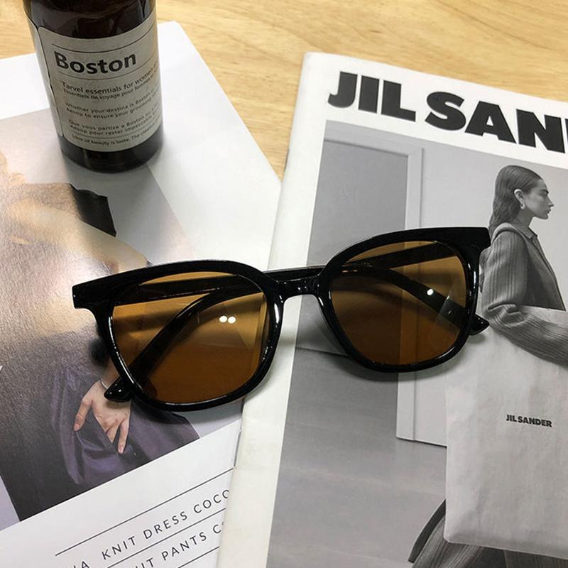 Pc Frame Rectangle Sunglasses Women Men Vintage Brand Designer Square Sun Glasses for Male Shades Female Eyewear Anti-Glare