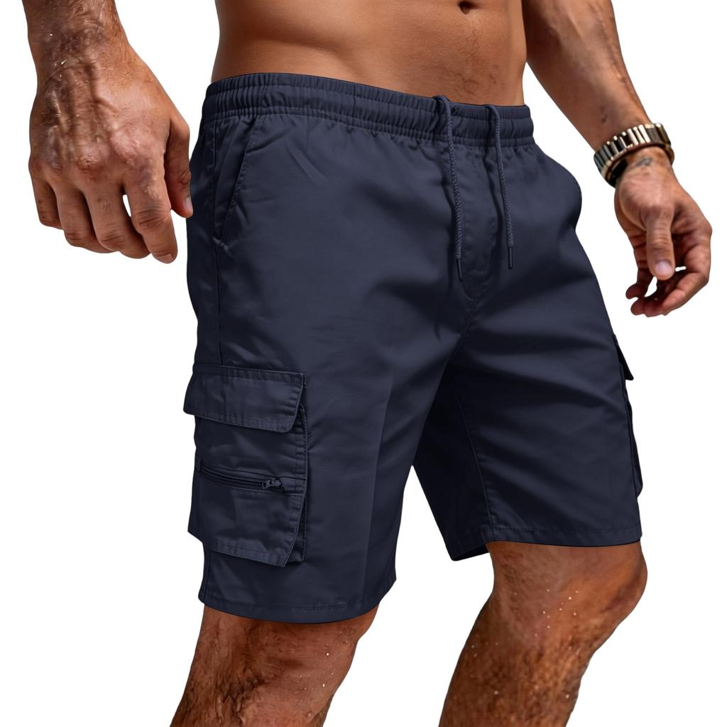 Men's Casual Stylish Lightweight Breathable Shorts - Men's Loose Multi-pocket Outdoor Sports Work Pants