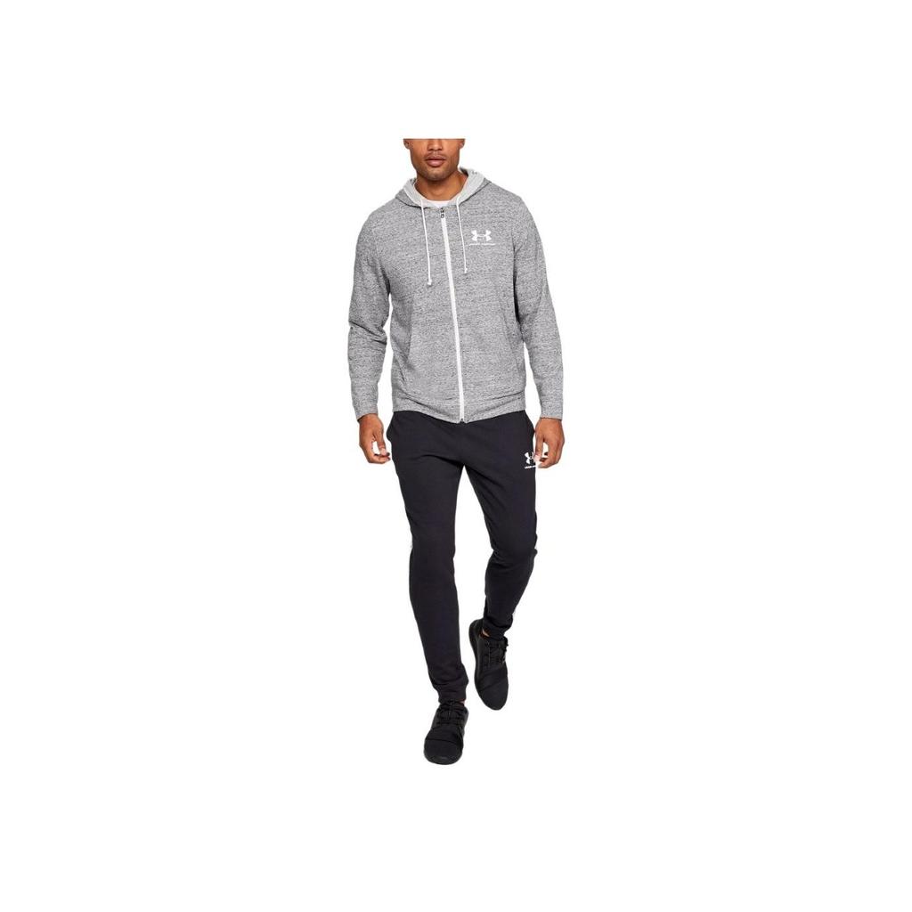 Under Armour Sportstyle Logo Hoodie Jacket Men jackets Gray 1345776-112