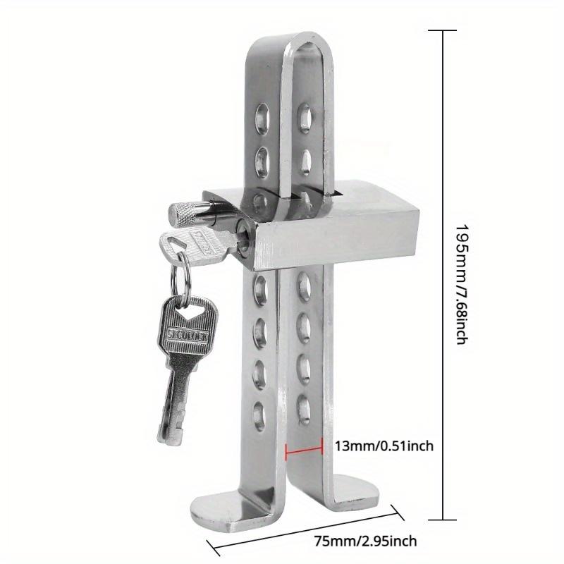 1PC Car Clutch Lock Universal Auto Steering Wheel Brake Pedal Lock Throttle Security AntiTheft Tool Pedal Lock