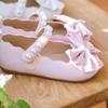 [Babyzzam] Girls' Milky Pearl Flats Pink [BB463-10009]