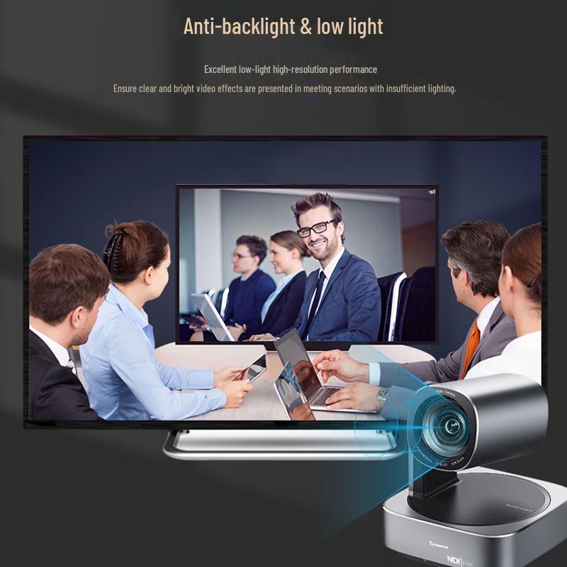 Tenveo VL10NDI HD PTZ Video Conferencing Camera with 10x Zoom (CN Version)
