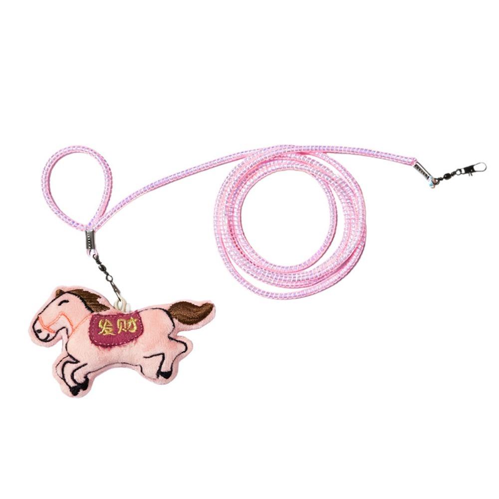 Anti-Bite Bird Harness Leash Adjustable Anti-flying Bird Training Rope Lightweight Elastic Rope Parrot Traction Rope