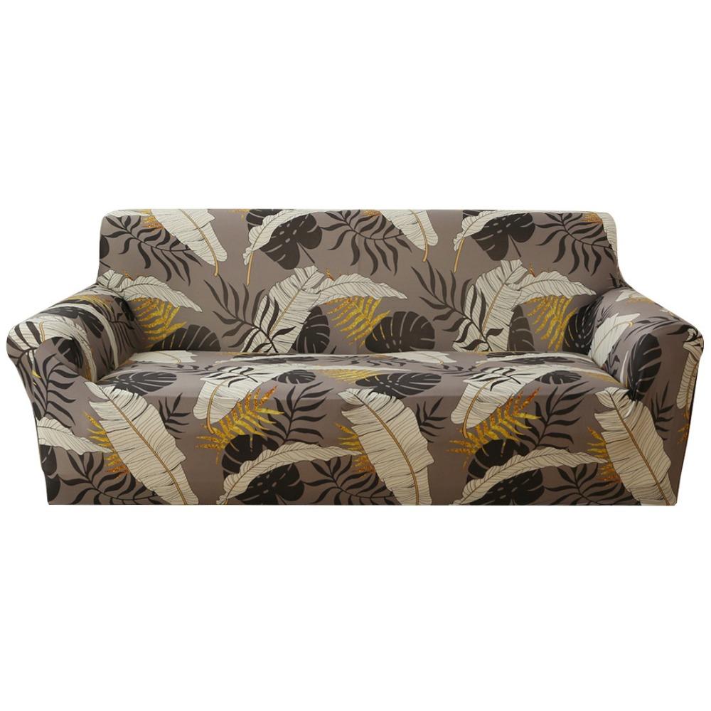 Elastic Sofa Cover Slip Proof Simple Solid Color Cushion Protector Modern Minimalist Luxury Home Decor