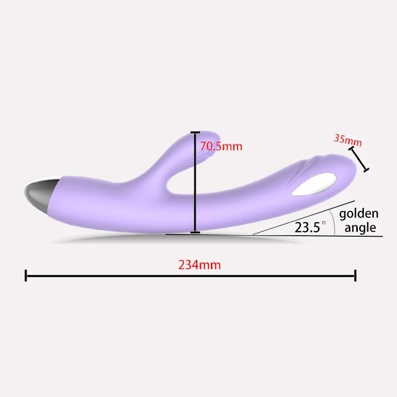 LIBO Adult Supplies Vibrator Sex Toys Female Insert To Stimulate Orgasm Adult Products Silicone Waterproof Sexy