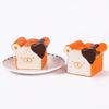 Bear Toast Squeeze Toy Slow Rising Stress Relief Cartoon Expression Bear Bread Sensory Toy Students Office Workers Anti-anxiety Gift