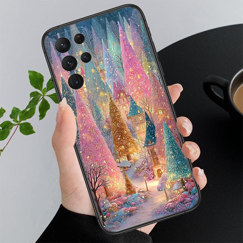 Christmas Tree Ball Phone Case For Samsung A55 A16 A56 A36 A35 A15 A53 A54 A33 A34 A25 A05S A52 A52S A14 A24 A26 A71
