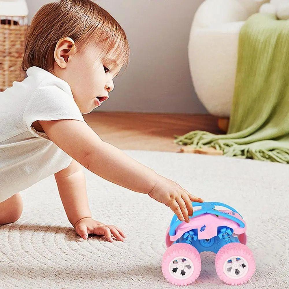 

Инерционный тянущий назад игрушечный автомобиль с фрикционным приводом, полноприводный внедорожник, детский подарок жёлтый/зелёный