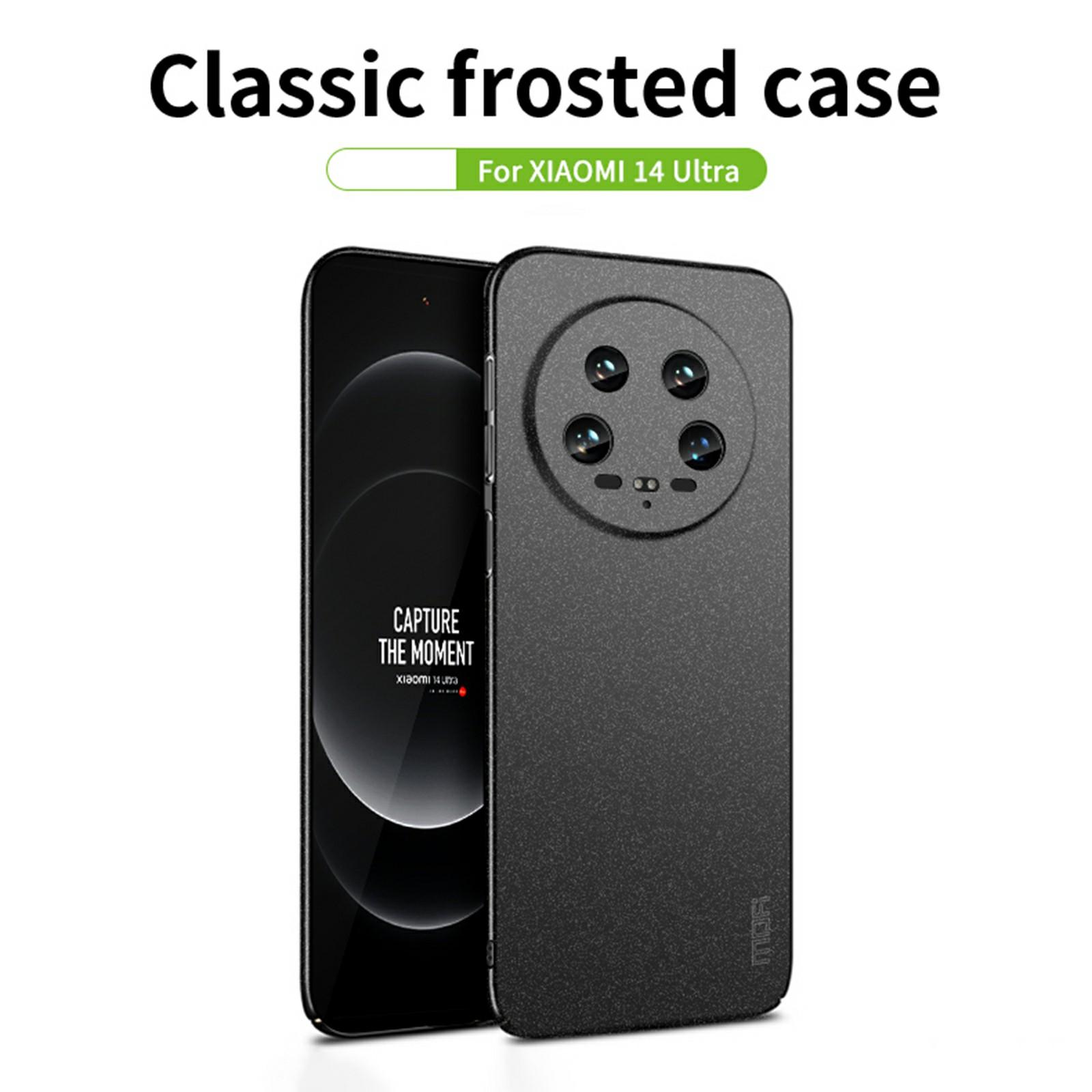 

MOFI Shield Matte Series for Xiaomi 14 Ultra Case Scratch-proof PC Phone Cover Black