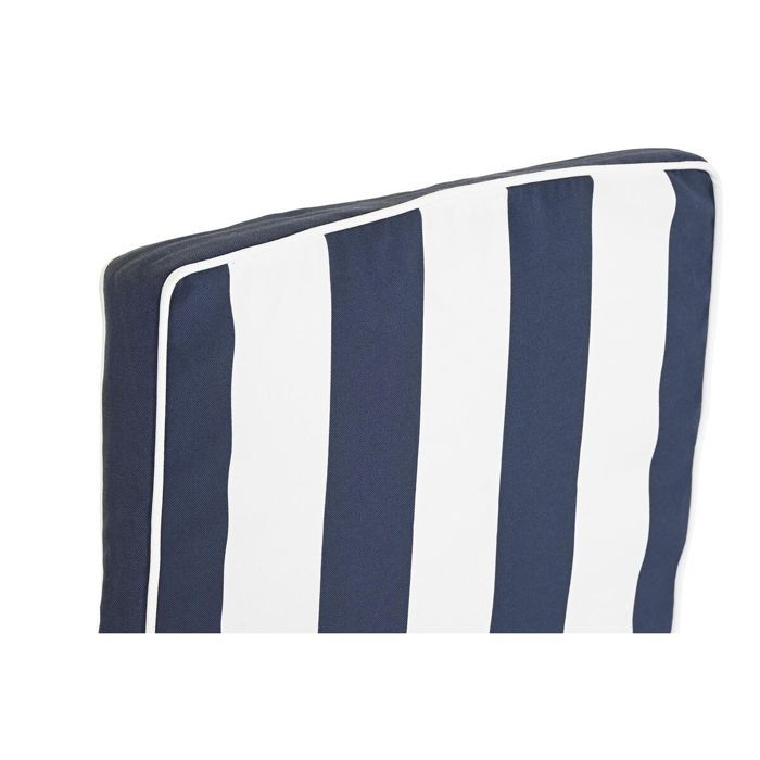 Coussin - DKD HOME DECOR - Rayures - Bleu - 42x4x115 Cm - Résistant À L'eau