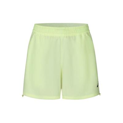 Mittelhoch Bequem Feuchtigkeitsableitend Sportlich Lässig Shorts Damenshorts Gelb Grün 2012D052-750