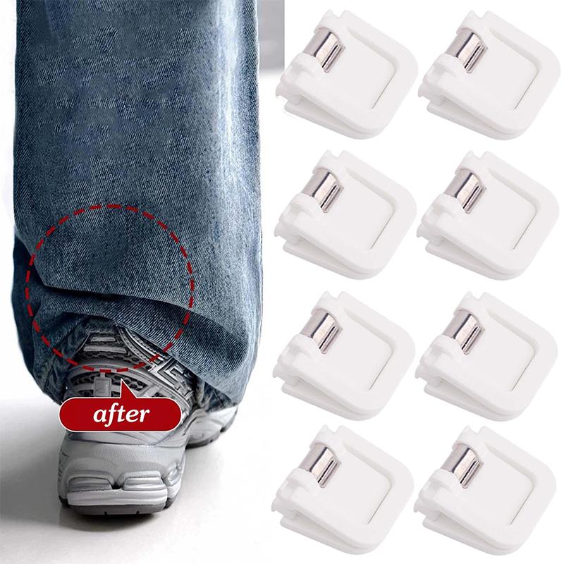 2-12pcs Clothing Clip Used for Trouser Leg Shortening Invisible Fixing No Sew Hidden Hem Device Multifunctional Page Holder Clip