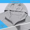 Romon Men's Summer Sun Protection Hoodie Jacket