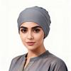 Cappello Foulard in Cotone e Seta per Donna con Protezione Antivento e Solare Ideale per l'Uso Quotidiano
