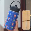 12Oz Kids Water Bottle Cartoon Animal Children'S Cup With Straw Stainless Steel Vacuum Flacks Thermos Bottle Thermal Mug Cups