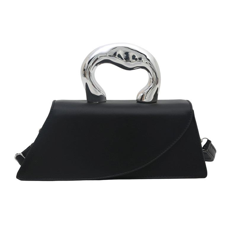 

Vintage Women Black Chic Crossbody Bag Luxury Designer Small Shoulder Bags Fashion Red Purse Cute Pu Leather Handbag Sac A Main