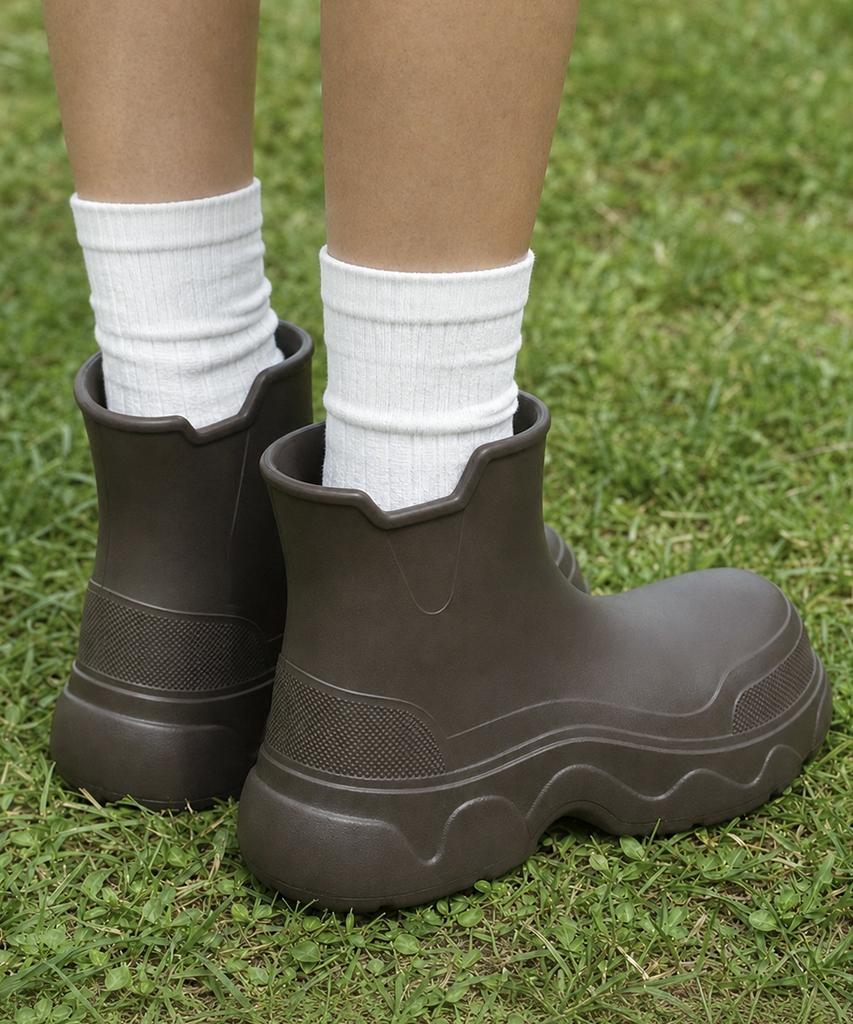 Nassau Evelynn Rain Boots (Brown)