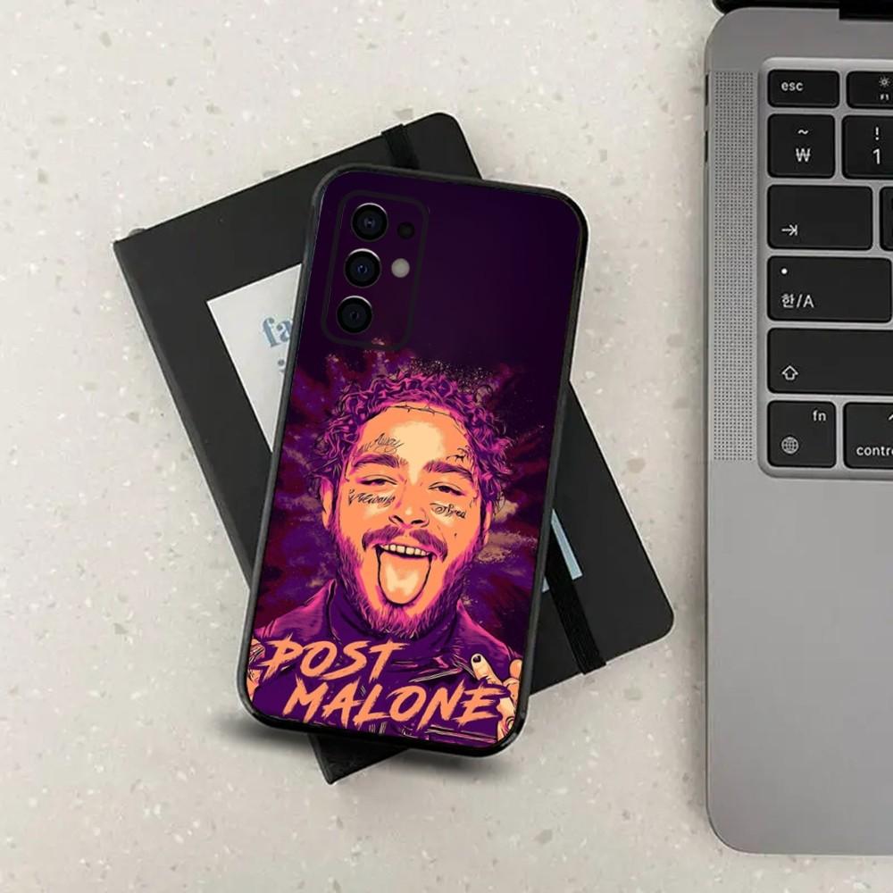 Post M-Malone Singer Phone Case For Samsung S24,S21,S22,S23,S30,Ultra,S20,Plus,Fe,Lite,Note,10,9,5G Black Soft Cover