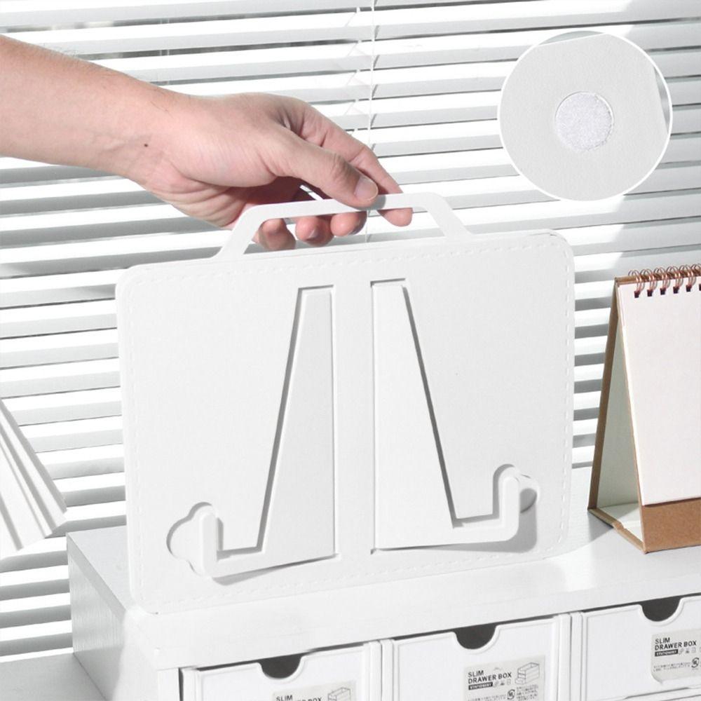 Portable Book Stand Music Score Book Shelf Multi-Function Reading Rack  Bookend