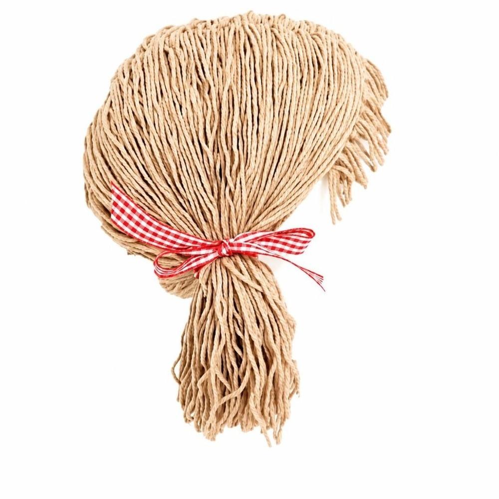Bangs Baby Gebreide Muts met Vlechtjes Pruik Bevestigd Kinder Cosplay Haar Kap voor Baby Meisjes