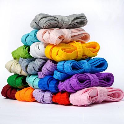 Cordones Planos Multicolor de 8 mm para Zapatos Casuales, Deportivas, de Lona, de Baloncesto y de Skate (Un par)
