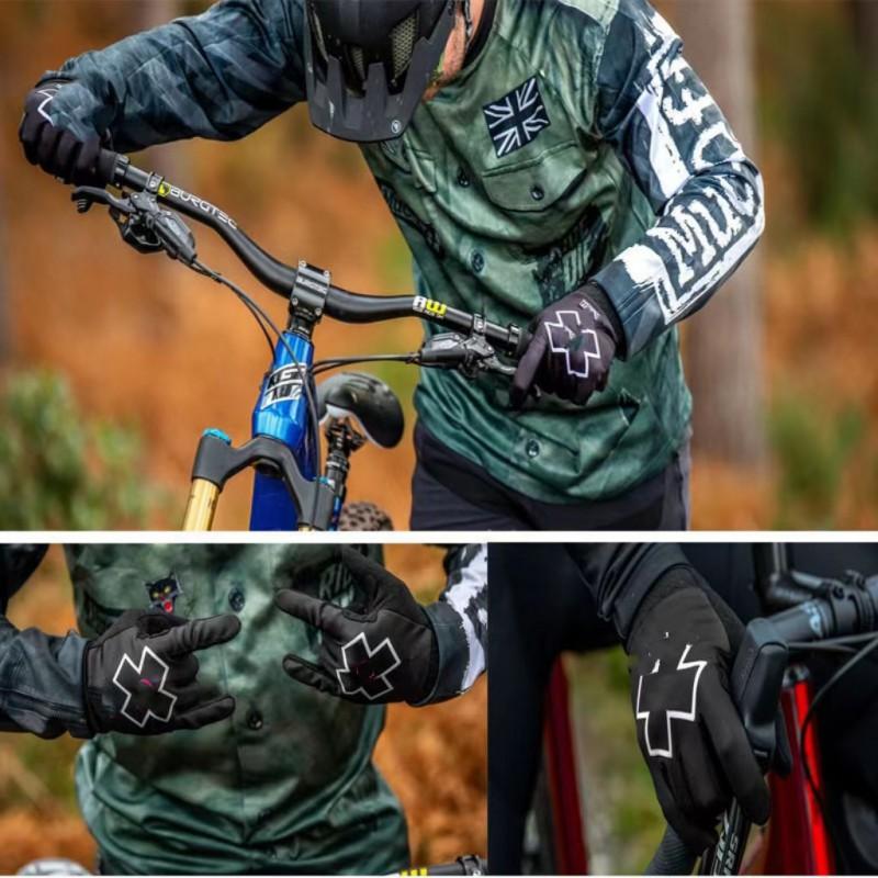 Muc-Off Touchscreen Motorcycle Gloves Off-Road Riding Full-Finger Durable Unisex Adult Sizes M/L/XL In Black Pink Green