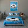 Soccer ball net. Bedding Duvet cover sets Duvet covers Pillowcases gifts (1 * Duvet Cover 2 * Pillowcases, without duvet insert)