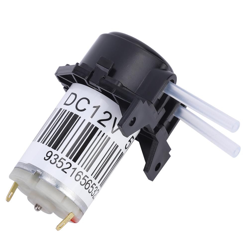 Right Angle Self Priming Pump   Peristaltic Pump with Silicone Tube for Experiment(12V )