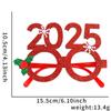 Lightweight Colorful Christmas Party Glasses For Children With Festive Holiday Themes