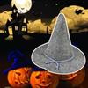Halloween Witch Hat for Kids Adults Halloween Party Cosplay Costume Props Spooky Witch Hat for Halloween Party