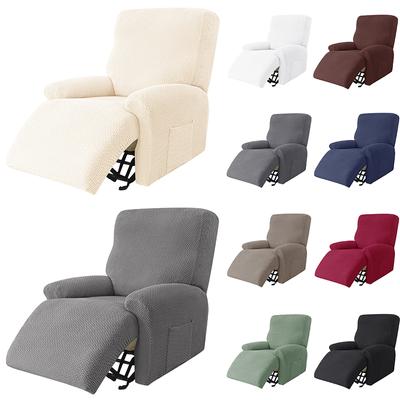 Recliner Sofa Cover Armchair Case Sofa Cover Anti -Dust Non -Slip Lazy Boy Chair Cover Solid Color Universal Seat Cover