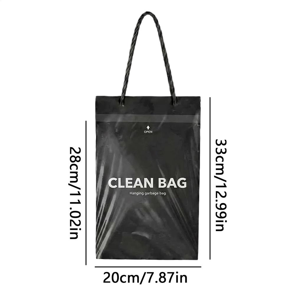 11Pcs Hanging Car Trash Bag Disposable Car Hanging Trash Bag Portable Storage Case Portable Universal Vehicle Trash Bags