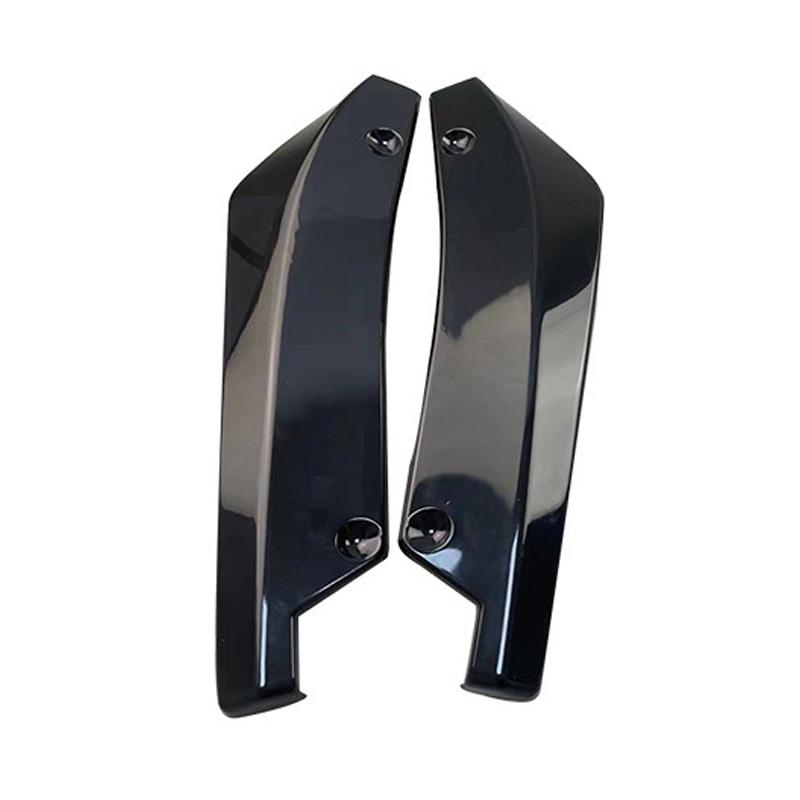 

2 шт. универсальные задние бамперы анти-столкновения декоративные автомобильные аксессуары задний спойлер автомобиля декоративная крышка внешняя часть автомобиля